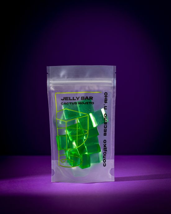 Алкогольні желейні цукерки Jelly Bar Кактус Мохіто