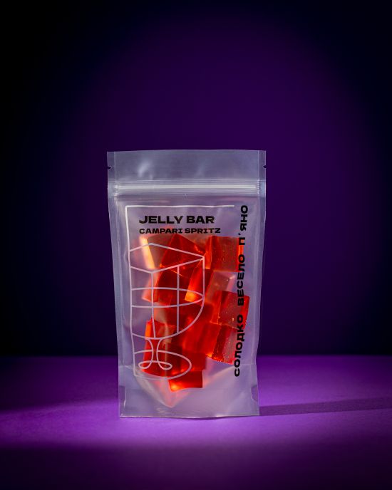 Алкогольні желейні цукерки Jelly Bar Кампарі Спріц