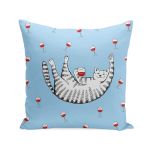 Подушка "Кот выходного дня"