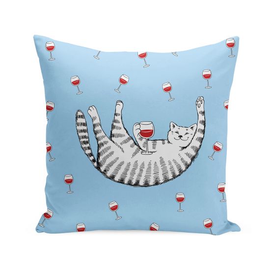 Подушка "Кот выходного дня"