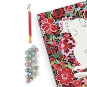 Картина по номерам "Кот в цветах"