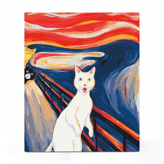 Картина по номерам x InnaRuda «Крик»