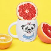 Чашка Orner "Леді мопс"