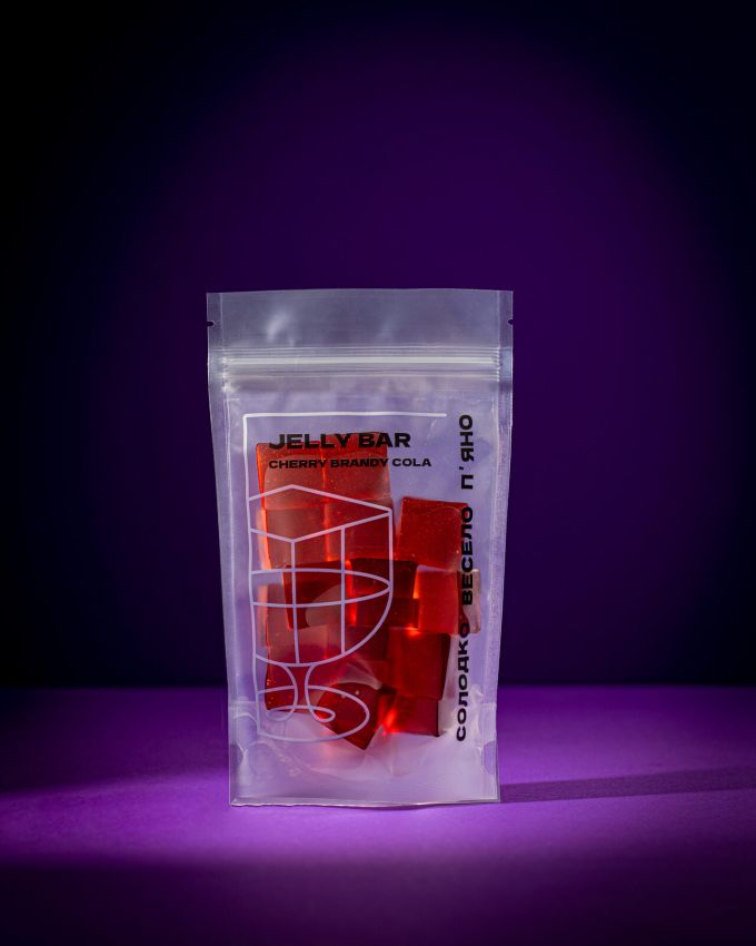 Желейні цукерки Jelly Bar Вишнева бренді кола