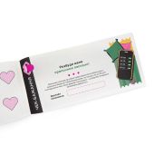 Чековая книжка желаний для пары "Страсть"