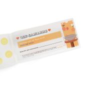 Чековая книжка желаний для пары "Романтика"