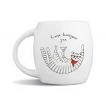 Чашка "Кошка выходного дня"