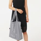 Еко-сумка "Вино" сіра