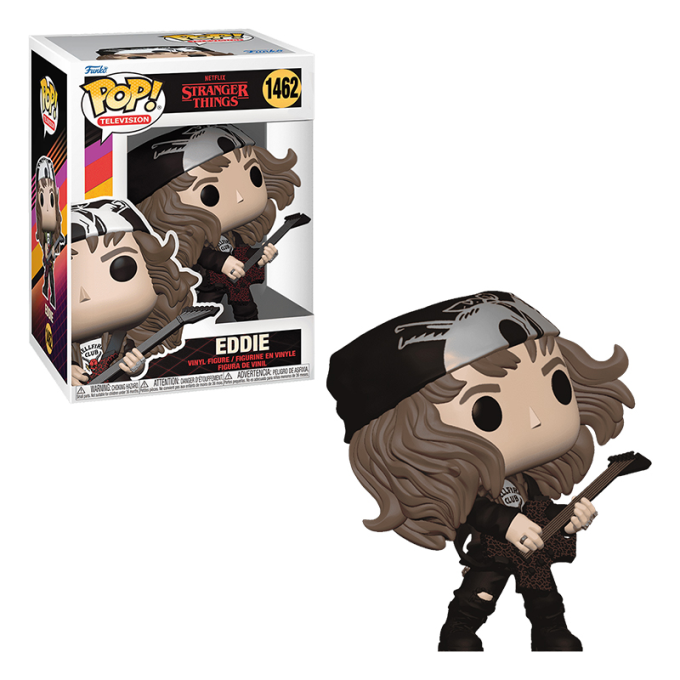 Ігрова фігурка Funko POP! серії  "Дивні Дива" - Мисливець Едді з гітарою