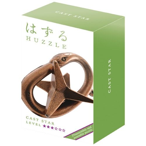 Металева головоломка Зірка (Huzzle Star) 3-й рівень