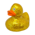 Утка FunnyDucks Диско золотая