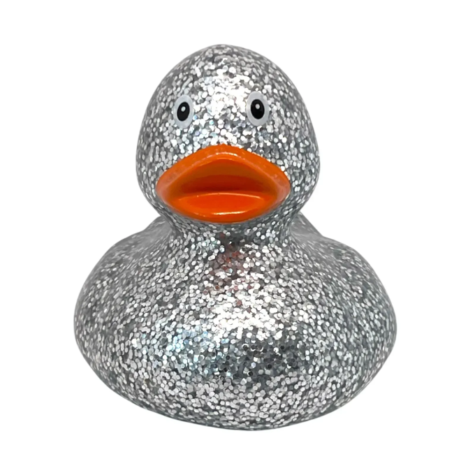 Качка FunnyDucks  Діско срібна