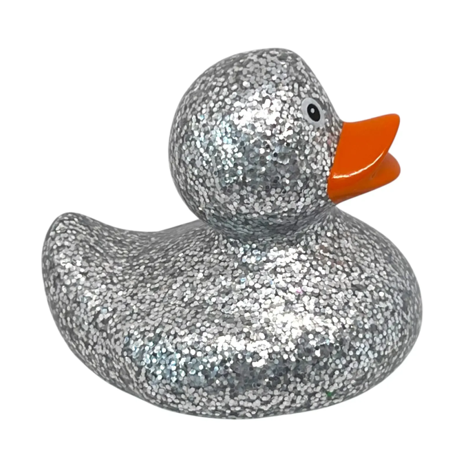Качка FunnyDucks  Діско срібна