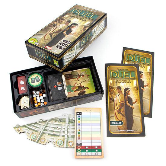7 Чудес: Дуель. Агора (7 Wonders Duel: Agora)