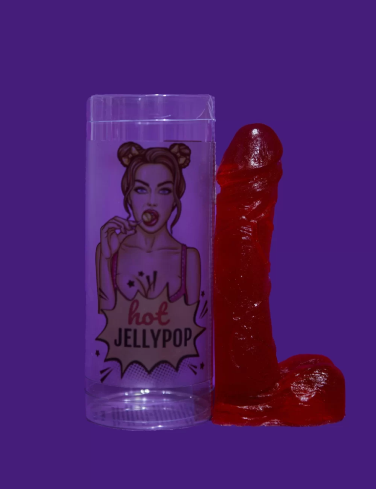 Алкогольные желейные конфеты  Jelly Bar HOT Jellypop Ягодный джин
