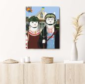 Картина за номерами "Українська Котика. Оборона"