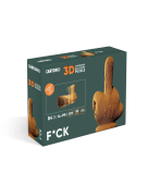 Картонний 3Д пазл "F*UCK"