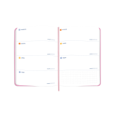 Мініпланер "I HAVE ABSOLUTELY NO PLAN mini" рожевий