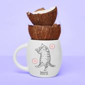 Чашка «Ленивый кот с пончиками»