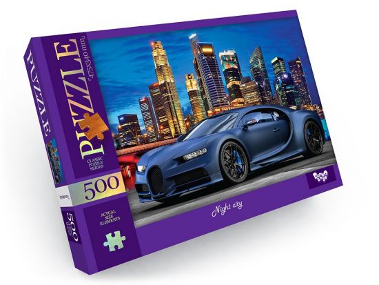 Пазл 500 елементів "Night city"