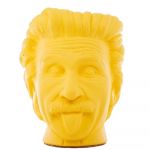 Арт-вазон "Эйнштейн" (желтый)