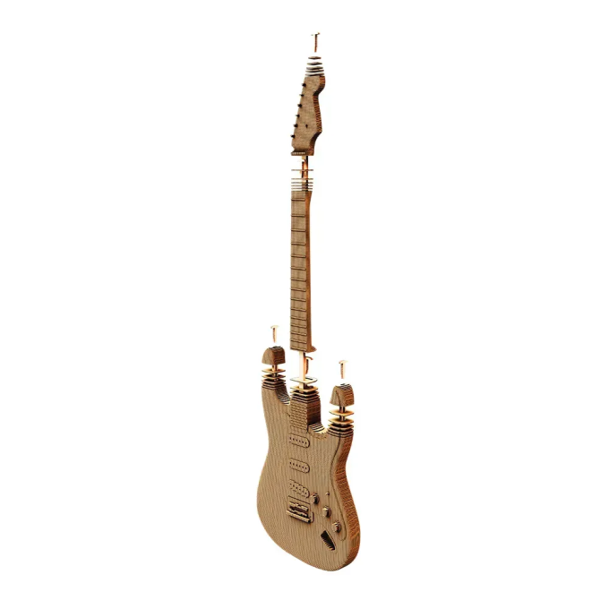 Картонний 3Д пазл "GUITAR"