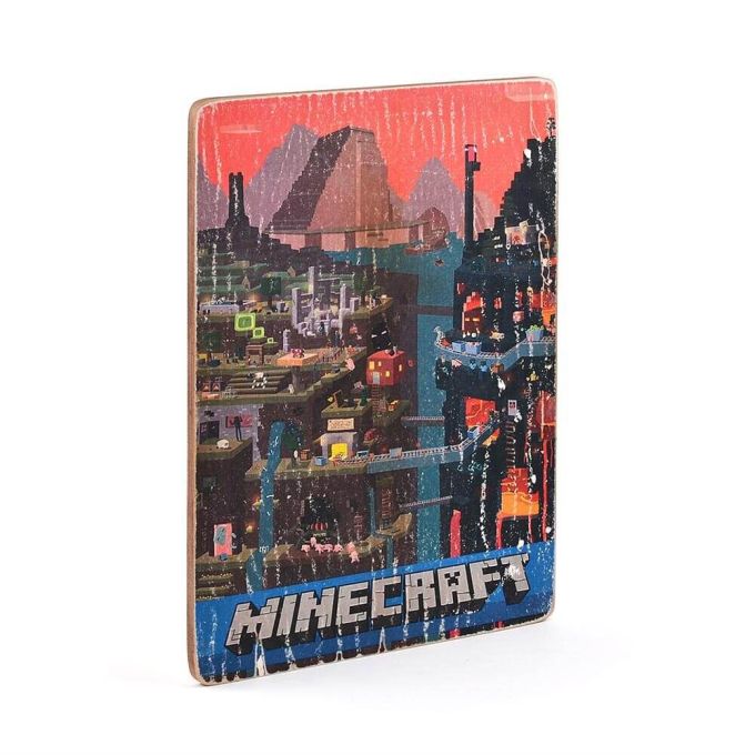 Дерев'яний постер "Minecraft # 1"