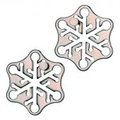 Металева головоломка Сніжинка (Huzzle Snow) 2-й рівень