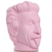 Арт-вазон "Эйнштейн" (розовый)