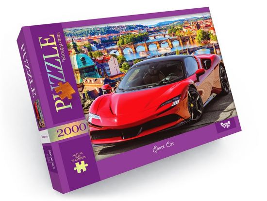 Пазли 2000 елементів "Sport car"
