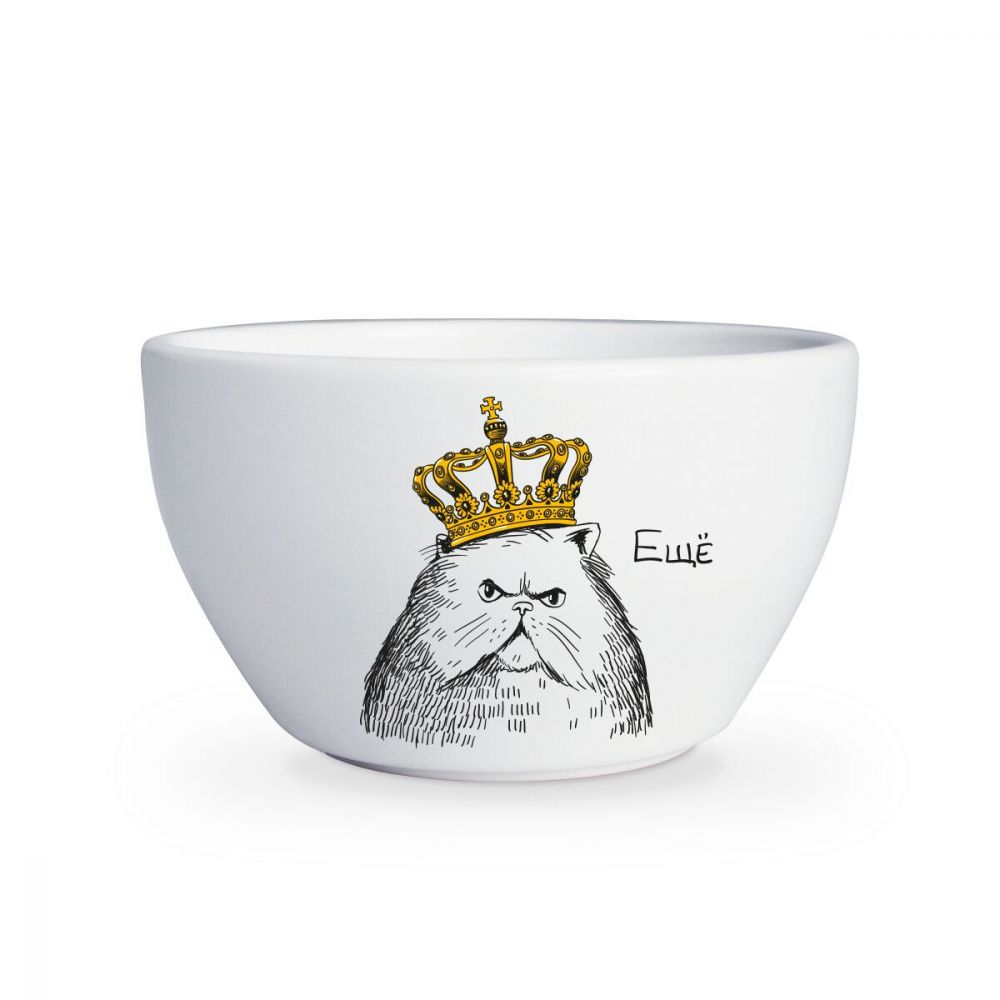 Глибока тарілка "Кіт в короні"