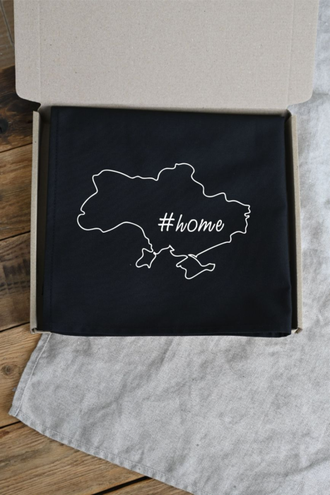 Фартук “Home” черный