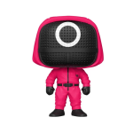 Ігрова Фігурка Funko Pop! серії "Гра в кальмара" - Червоний солдат в масці Ігрова Фігурка Funko Pop! серії "Гра в кальмара" - Червоний солдат в масці