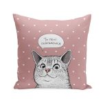 Подушка "Влюбленный котик"