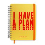 Планер "I HAVE A PLAN" yellow
