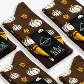 Шкарпетки Prizmo Гарбузики білі