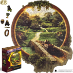 Фігурний дерев'яний пазл  Володар Перснів - Дорога зі Ширу