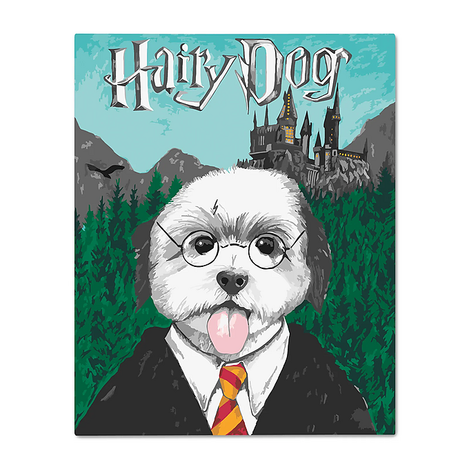 Картина за номерами ORNER "Hairy Dog"