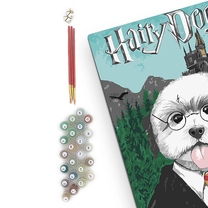 Картина за номерами ORNER "Hairy Dog"
