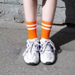 Носки SOX Оранжевые с белым