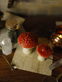 Мухоморы пара свечей из пчелиного воска