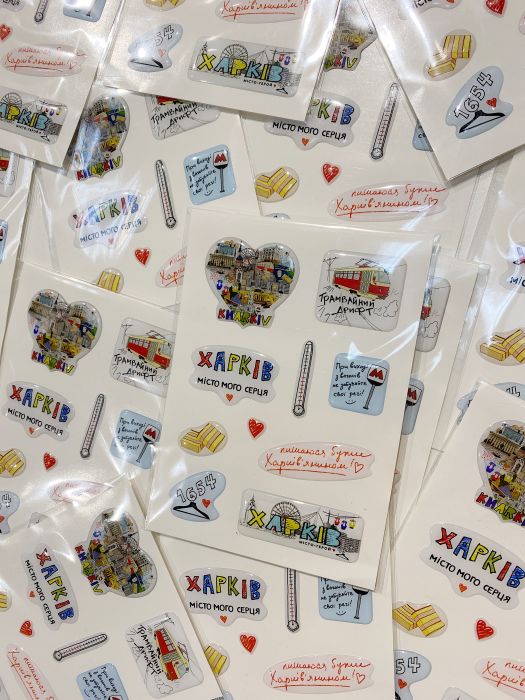 3D стікери Харків