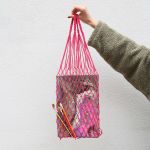 Авоська крученая нитка (Фуксия)