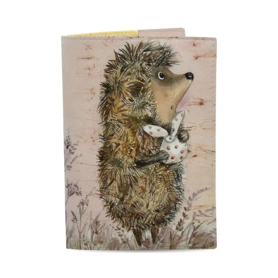 Обложка на паспорт "Ёжик в тумане"