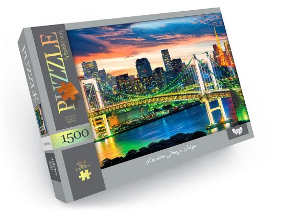 Пазл 1500 елементів "Rainbow Bridge. Tokyo"