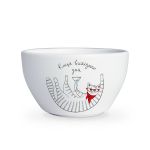 Глубокая тарелка "Кошка выходного дня"