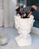 Арт-вазон "Медуза Горгона" (белый)