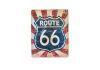 Дерев'яний постер "Route 66 # 1 Blue and red"