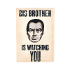 Дерев'яний постер "Big Brother is watching You"