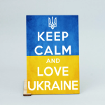 Открытка "Keep calm and love..."